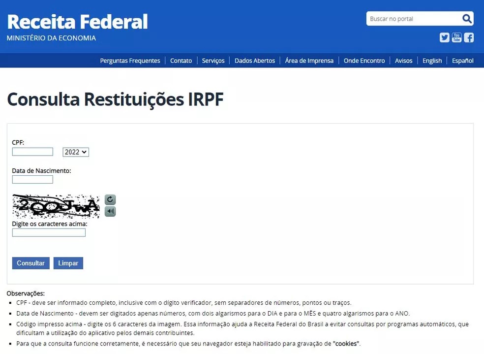 Receita Federal Libera Consulta Ao Lote De Restitui O Do Ir Hoje Veja Como Consultar