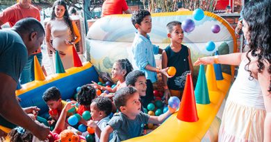 O evento contou com palestras, lanches e diversão para as crianças