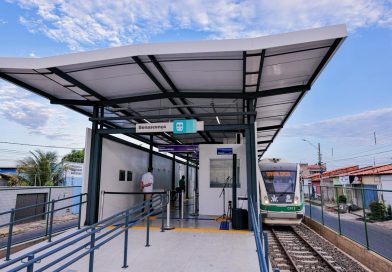 Metrô de Teresina opera com horário reduzido até 28 de março para obras de modernização da linha férrea