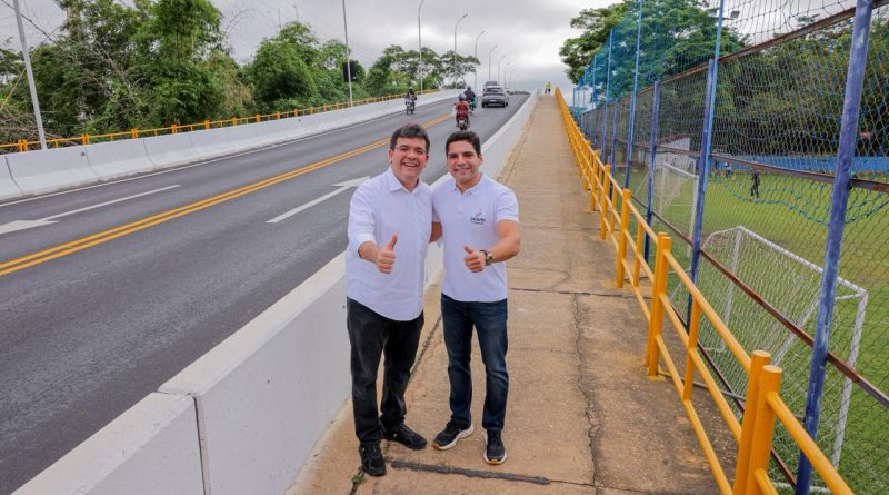 Rafael entrega recuperação da Ponte do Mocambinho e destaca que governo já investiu R$ 500 milhões em obras na capital