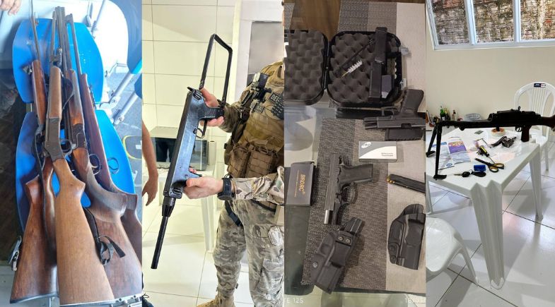 Megaoperação “Senhor das Armas” cumpre 64 mandados contra posse irregular em Teresina