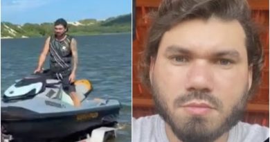 Empresário morre afogado após cair de moto aquática em lagoa