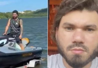 Empresário morre afogado após cair de moto aquática em lagoa