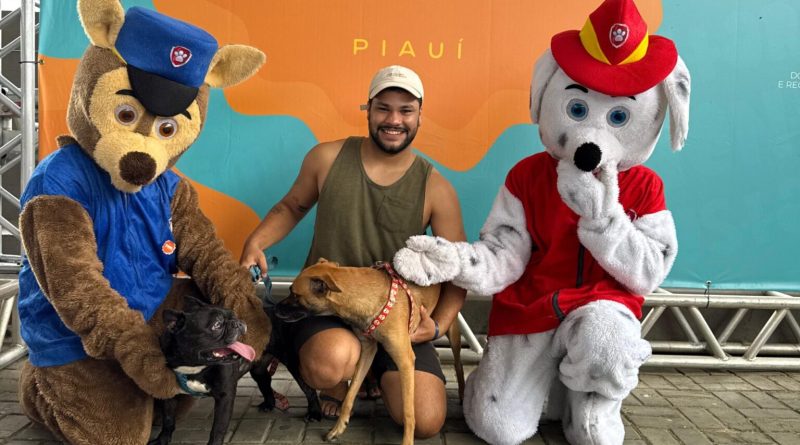 Campanha Abril Laranja realiza grande ação gratuita de cuidado e proteção animal em Teresina neste sábado (25)