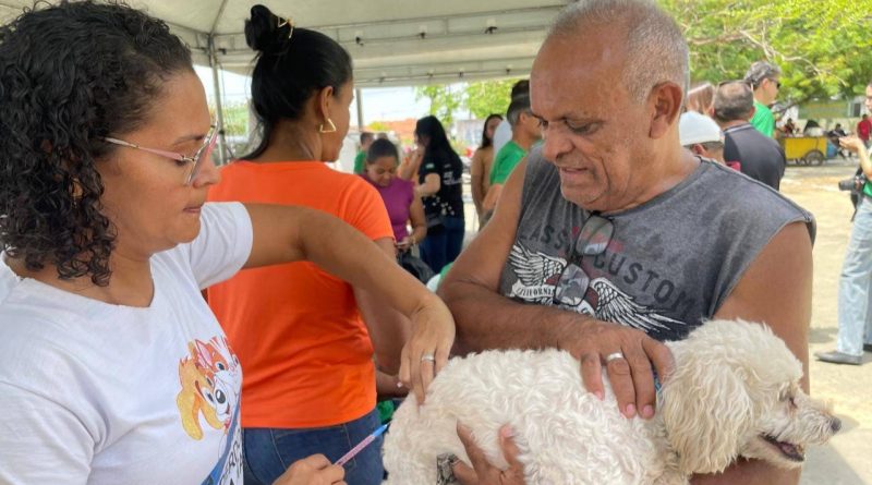 Campanha de vacina contra raiva acontece nas zonas rurais sul e sudeste no sábado (25)
