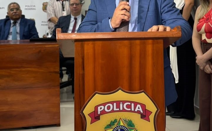 Novo chefe da Polícia Federal assume comando em Parnaíba e destaca combate ao crime e desafios do Porto Piauí