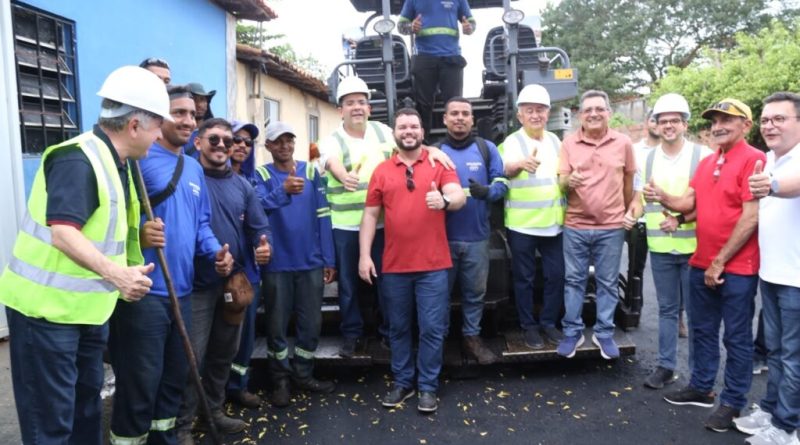 Governo do Estado investe mais de R$ 5 milhões em asfaltamento de ruas e urbanização de lagoa em Joaquim Pires