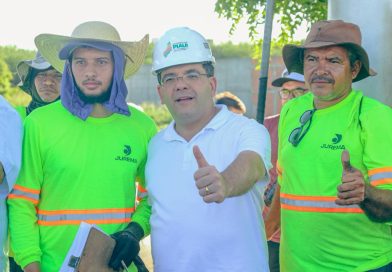 Governador visita e inaugura obras de asfaltamento em quatro municípios da região de São José do Peixe neste sábado (27)