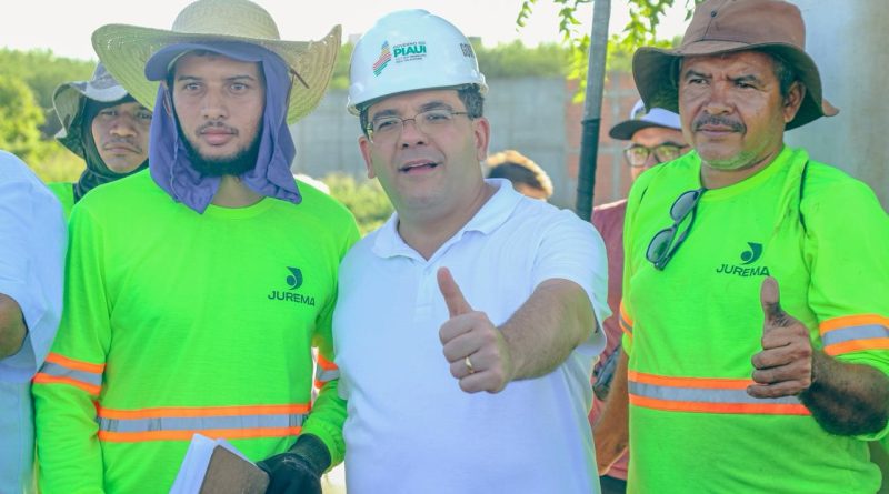 Governador visita e inaugura obras de asfaltamento em quatro municípios da região de São José do Peixe neste sábado (27)