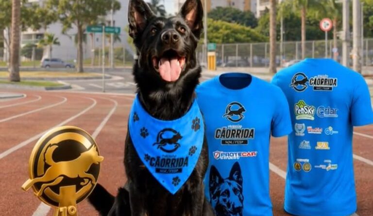 SSP-PI apresenta kit da 2ª Cãorrida; evento ocorre dia 12 de julho e está com inscrições abertas