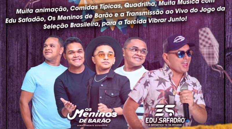 Grande Arraiá do Bairro Pedra Mole promete muita animação nesta sexta-feira (19)