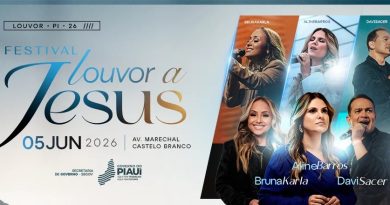 Teresina recebe Festival Louvor a Jesus com Bruna Karla, Aline Barros e Davi Sacer nesta sexta-feira (5)