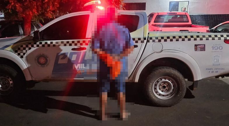 Idoso de 61 anos é preso por ameaçar e perseguir enteada no Sul do Piauí