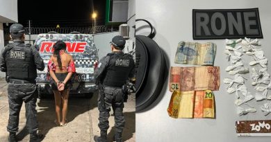 Mulher é presa com 19 porções de cocaína durante ação da RONE na zona Norte de Teresina