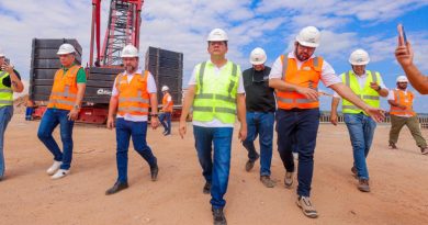 Rafael Fonteles visita Porto Piauí e destaca contagem regressiva para início da exportação de minério de ferro para a China