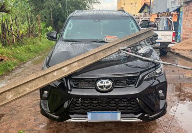 Temporal com ventos fortes causa destruição em Piracuruca; Defesa Civil aponta ocorrência de microburst