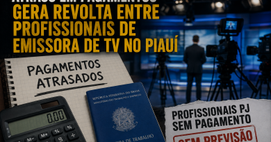 Atraso em pagamentos gera revolta entre profissionais de emissora de TV no Piauí