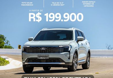Novo Ford Territory chega à Ford Antares com condições especiais