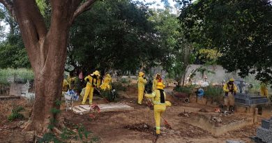 SDU Leste intensifica limpeza dos cemitérios para o Dia dos Pais em Teresina