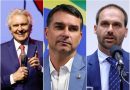 Caiado critica Flávio Bolsonaro por declarações sobre urnas e chama Eduardo de “Pateta da política brasileira”