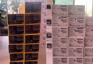 PRF apreende carga com 210 celulares e 10 rádios sem nota fiscal; dupla saiu de Piripiri