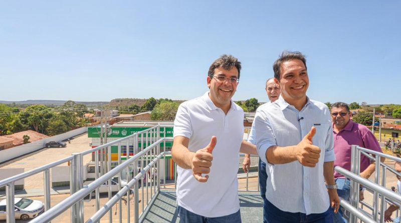 Governador inaugura UTI e tomógrafo em hospital e visita obras de asfalto na região de Uruçuí nesta quinta (2)