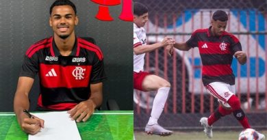 Piauiense de Picos assina primeiro contrato profissional com o Flamengo aos 16 anos