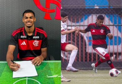 Piauiense de Picos assina primeiro contrato profissional com o Flamengo aos 16 anos
