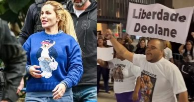 Fãs fazem manifestação na Avenida Paulista e pedem liberdade de Deolane Bezerra
