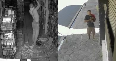 “Ninja do Centro” volta a ser flagrado por câmeras após série de furtos em Teresina