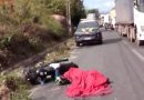 Homem morre atropelado por carreta após cair de moto na zona Sul de Teresina