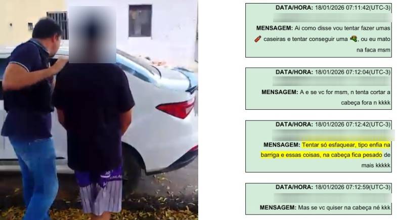Adolescente é apreendido pela segunda vez após polícia descobrir novo plano de ataque a escola em Teresina