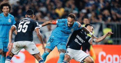 Após garantir vitória do Santos, Neymar provoca rivais e gera tumulto no Mangueirão