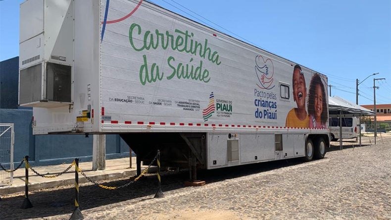 Carretinha da Saúde atenderá crianças em fila de espera em Teresina