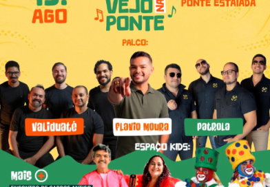 Música, lazer e economia criativa: projeto “The Vejo na Ponte” está de volta neste sábado na Ponte Estaiada