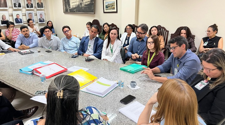 HGV recebe equipe do Ministério da Saúde para vistoria de habilitação de transplante de fígado no Piauí