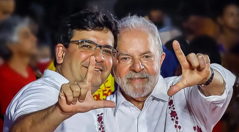Lula cita Rafael Fonteles como possível sucessor e elogia governador durante convenção nacional do PT