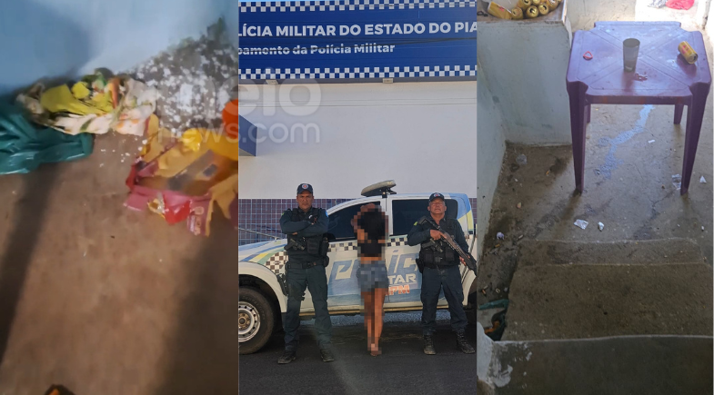 Mãe é presa após deixar três filhos sozinhos