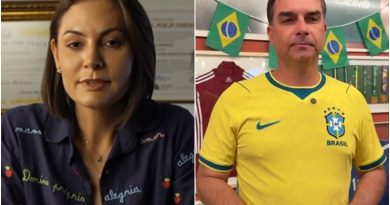 Flávio Bolsonaro e Michelle gravam vídeo juntos em tentativa de reaproximação