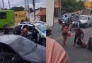 Motorista é preso após atropelar duas pessoas e provocar sequência de colisões em Teresina