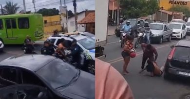 Motorista é preso após atropelar duas pessoas e provocar sequência de colisões em Teresina