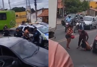 Motorista é preso após atropelar duas pessoas e provocar sequência de colisões em Teresina
