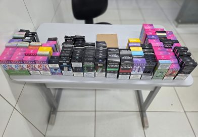 Jovem é preso com 128 cigarros eletrônicos que seriam vendidos em Timon