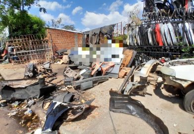 Operação fiscaliza sucatas e ferros-velhos por ocupação irregular de calçadas em Teresina