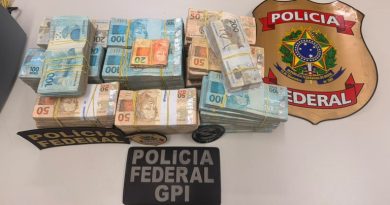 Polícia Federal apreende R$ 830 mil em espécie e prende homem em flagrante no Piauí