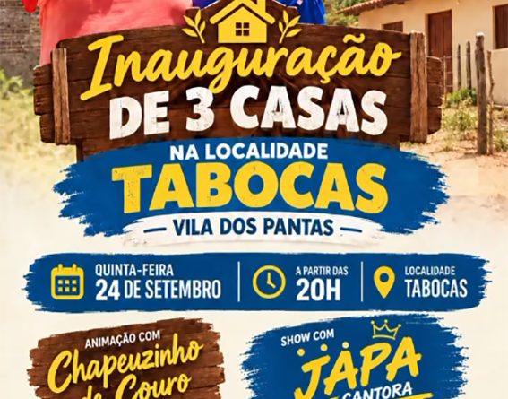 Associação Mundico Carcará entrega três casas populares em comunidade de Barras