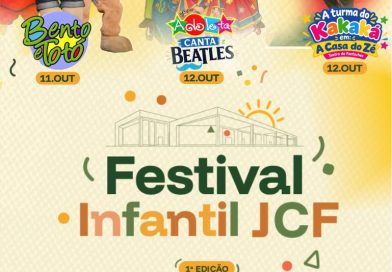 Festival Infantil JCF reunirá três espetáculos para celebrar o Dia das Crianças