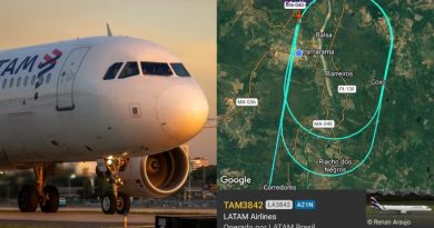 Avião sobrevoa cidade do Maranhão três vezes durante voo com destino a Teresina