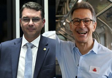 Flávio Bolsonaro liga para Zema e tenta convencê-lo a desistir da candidatura