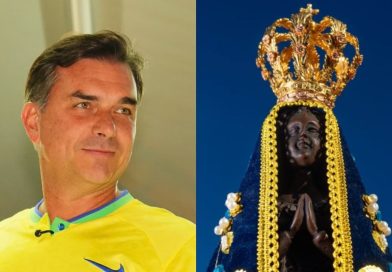 Flávio Bolsonaro nega intenção de retirar título de padroeira do Brasil de Nossa Senhora Aparecida